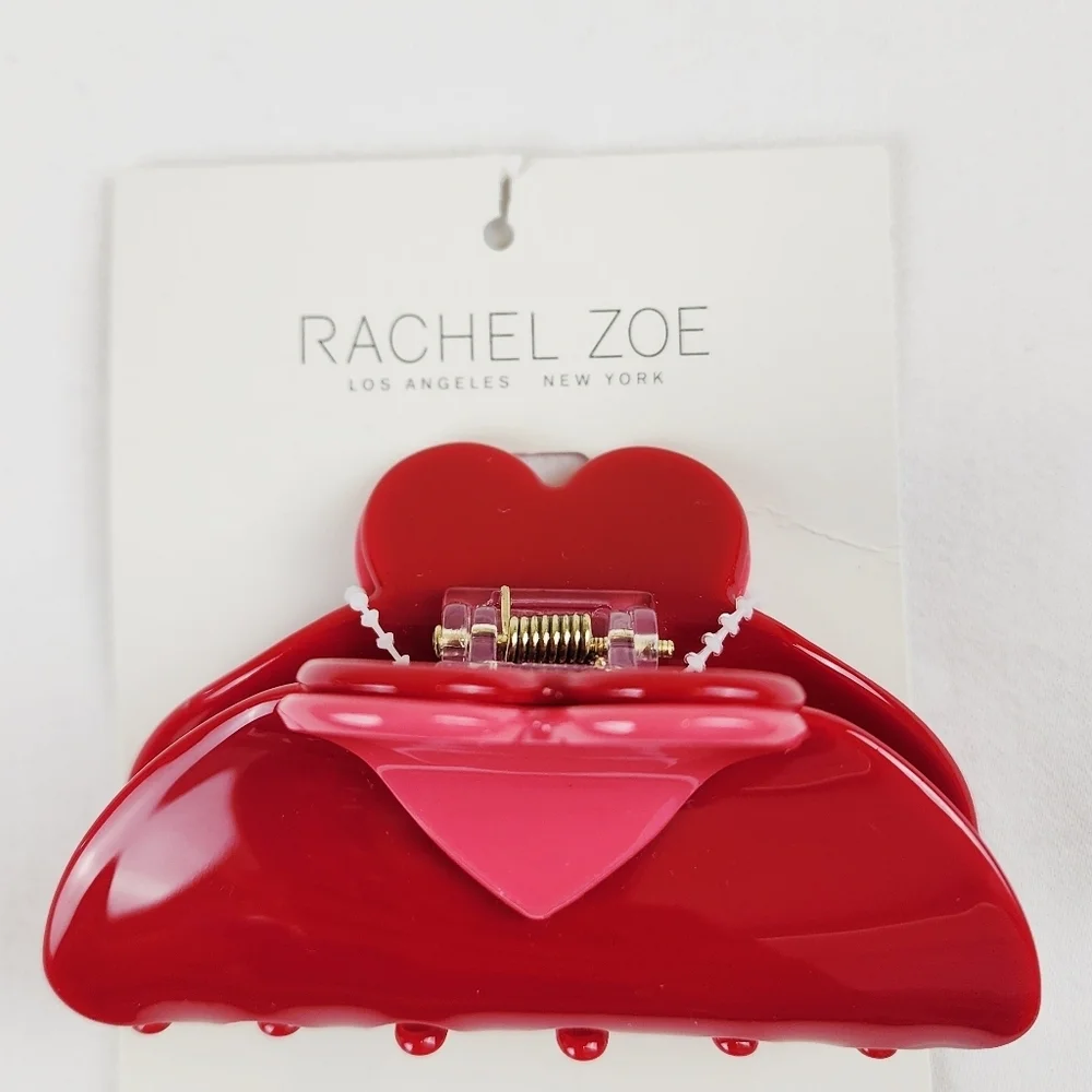 Rachel Zoe Heart Detail Claw Clip Hair Accessories
